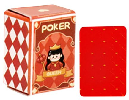 Quorvex Poker Karten | Fingergroßes Gesellschaftsspiel für den Tisch und Soziale Zusammenkünfte | Interaktive Partyspiele Für Gruppen Familien Und Freunde | Für Gruppen Spiel Gesellschaftsspiel Urlaub