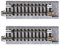 Kato (2 St?ck) Spur N 20-045 Gelenklinie 62mm