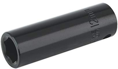 Sealey Is3812D Impact Socket 12Mm Deep 3/8Sq Drive