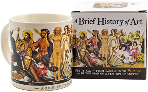 The Unemployed Philosophers Guild Mug - Brief History of Art
