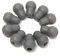 Gaohou 10 x Silikon Soft Ohrstöpsel Ohrstöpsel Hörer für Littmann Stethoskop schwarz grau, grau, 10