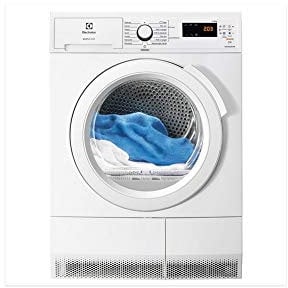 Electrolux EW6C4853SC sèche-linge Autonome Charge avant Blanc 8 kg B - Sèche-linge (Autonome, Charge avant, Condensation, Blanc, Rotatif, Droite)