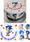 Sonic (Hedgehog) Personalised Edible Icing Cake Topper Birthday Set - Round, Costco, Rectangle, Cupcake Toppers - Happy Birthday