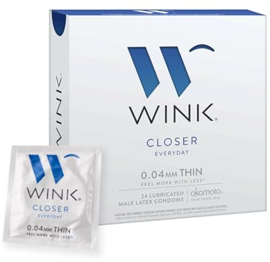 WINK Closer Condoms, 24 count