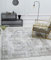 the carpet Zen Klassicher Vintage Wohnzimmer Teppich im Modernen Used Look, Superflach, Waschbar bis 30 Grad, Baumwollrücken, Orient Muster, Grau Braun, 200 x 290 cm