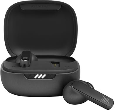 JBL Live Pro 2 TWS – Wasserdichte, True-Wireless In-Ear-Kopfhörer mit Noise-Cancelling in Schwarz – Mit bis zu 40 h Musikwiedergabe
