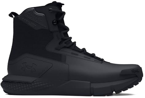 Under Armour UA Charged Valsetz WP Zip, Stivali Militari Uomo, Nero, 42.5 EU