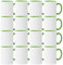 Acen Merchandise Tazze a sublimazione senza stampa AAA | Singole o in set | Tazze fotografiche per stampa a sublimazione | Tazze vuote per stampa a calore a sublimazione (1728 pezzi, verde chiaro)