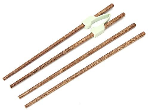 Learning Chopsticks for Adults, Reusable Training Chopsticks Elderly Eating Aids Practice Chinese Chop Stick, Flexible Anti‑Slip Chopsticks Training Learning Chopsticks for Adults