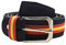 MIBANDERA Cinturón Hombre de Cuero con Bandera de España - Hecho en España, Varios Modelos (100 cm, Azul Bandera España Ancha)