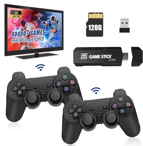 Console Retro Game Gamestick Game Gtick retro console emulatore console console giochi game stick 4k 20000 games italia retro console portatile arcade console console giochi anni 80 90 (WD-52)