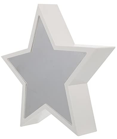 HOMSFOU Tunnellicht Tunnel Nacht Kind Nachtlicht Kinderspiegel Tischlampe Für Kinder Mondwand Sternspiegel Mondlichter Handschuhe Raumlampe Sternlampe Weihnachtsbaum Weiß Ananas Plastik 3d