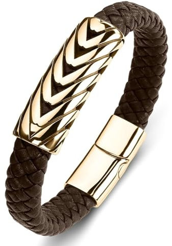 Aotiwe Bracciali carini, braccialetto commemorativo per gli uomini freccia punk bracciali in pelle PU gioielli costume uomo, Pelle, Nessuna pietra preziosa