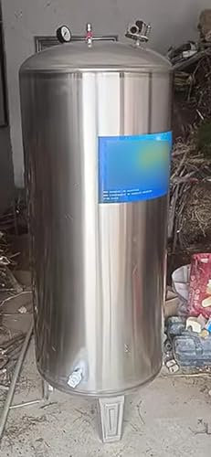 Pressure Tank Wasserbrunnen-Druckspeicherfass/Wasser-/Brunnenpumpenzisterne mit Entlüftungsventil und komplettem Installationssatz, landwirtschaftlicher Bewässerungswassertank ( Size : 95x40cm/37. 4x1