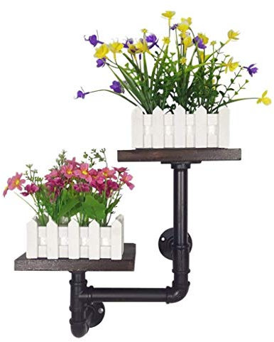 YBKEWASP TER Rohrregal, Industrie-Rohrregal, Wandregal, Hängeregal, Lagerregal