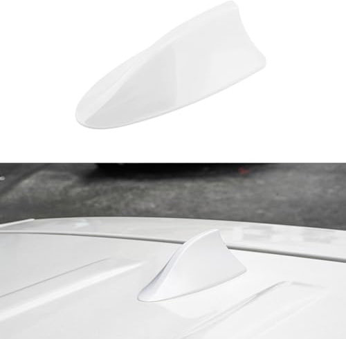 WACDXST Car Shark Fin Antenna Aerial, for Nissan Qashqai J12 J11 J10 ABS Roof Style AM/FM/DAB Radio Signal with Adhesive Base Replacement Accessories,B