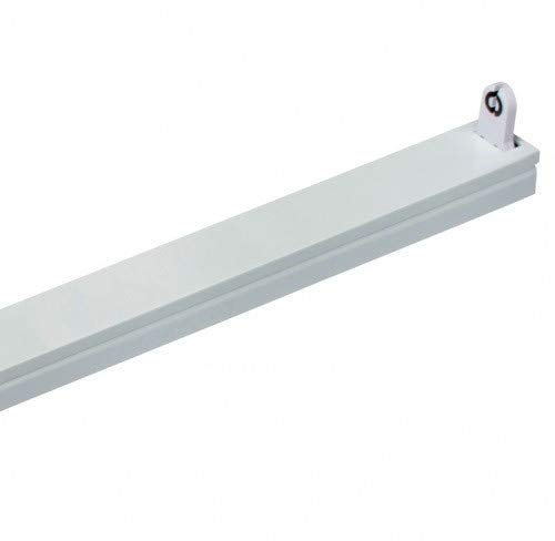 Röhrenhalterung/Fassung für eine 60 cm T8 / G13 LED-Röhre - als Ersatz für Leuchtstoffröhrenhalter zum Betrieb einer LED Röhre - RH60-1