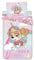 Jerry Fabrics Paw Patrol Kinderbettwäsche I Believe in Unicorns - Skye Einhorn Regenbogen Wolke Bettdecke 140 x 200 + Kopfkissen 70 x 90 cm 100% Baumwolle