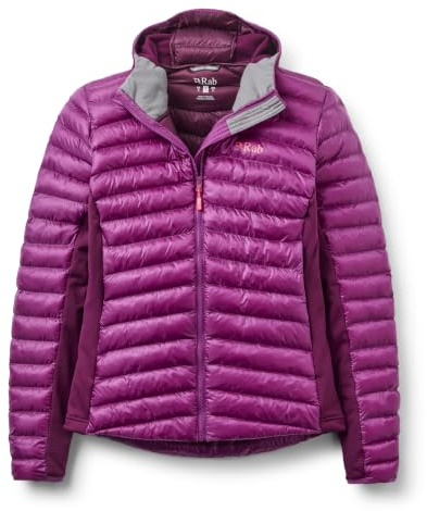 Rab Damen Cirrus Flex Hoody Insulated Jacket, Pflaume/Maulbeere, S