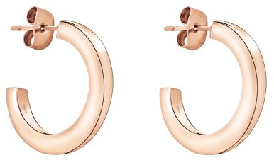 LIEBESKIND BERLIN Creole LJ-1652-E-20 aus Edelstahl in IP Roségold