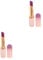 NOLITOY 2St Gelee-Lippenbalsam Make-up-Requisiten Lipgloss lippenpflege pH-Lippenstift Valentinslippe farbwechselnder lippenstift Kulfi-Lippenfleck Gelee-Lippentönung Plastik Violett