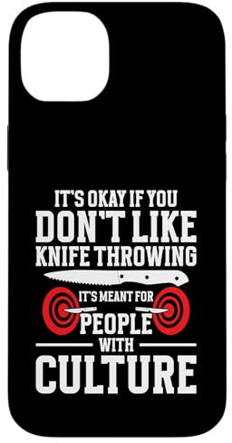 Cuchillo coleccionista cuchillo amante gente con cultura Knifethrower Carcasa para iPhone 14 Plus