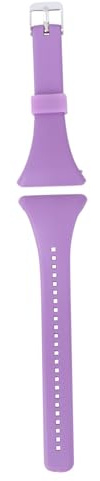 Homoyoyo Correa De Silicona Para Reloj Polar FT4 y FT7 - Pulsera De Reemplazo De Liberación Rápida - Compatible y Ajustable Púrpura