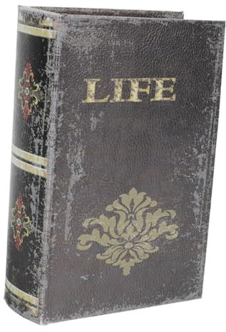 FUNOMOCYA Scatola A Forma Di Libro Libri Decorativi Ornamento Unico Per La Casa E Lufficio
