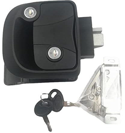 THINCAN Autocaravana para cerradura de puerta de aleación de zinc cerradura de puerta interior exterior doble cerradura hardware para autocaravanas para remolque de autocaravana