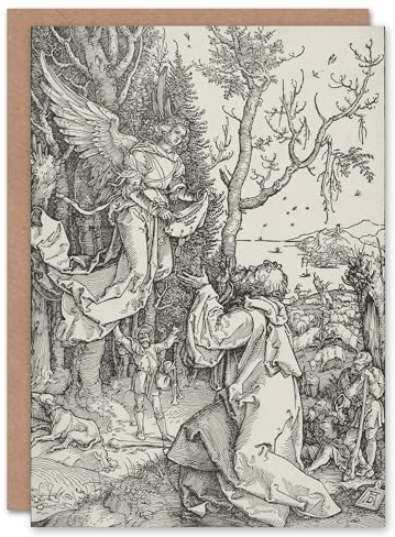 Artery8 Albrecht Durer Art Card Life of the Virgin Joachim and the Angel