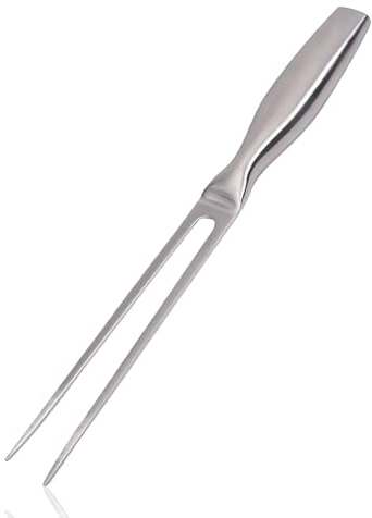 Premium Meat Fork - Stainless Steel Carving Fork with Ergonomic Handle, Ideal for Slicing and Serving Roasts, Turkey, BBQ, and Meats