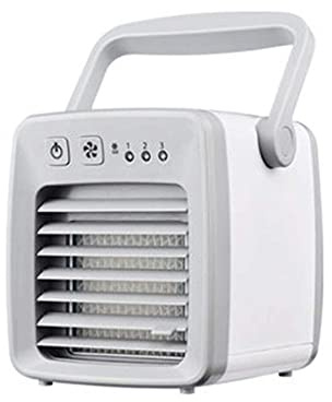 Mini ventilatore portatile – Multi-Speed risparmio energetico Desktop Cooler & Umidificatore – Design silenzioso e compatto per casa e ufficio