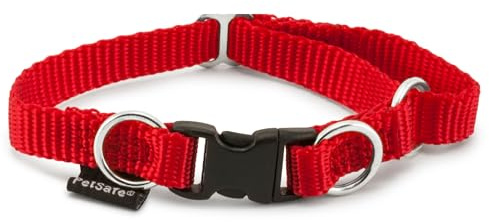 Petsafe KeepSafe Break-Away Collar, Prevent Collar Accidents for your Dog or Puppy, Improve Safety, Compatible with Lead Use, Red, Adjustable Sizes Small (.75 inch)