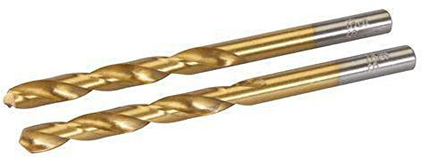 Silverline 398994 HSS Titanium-Coated Drill Bits 2pk 4.0 mm