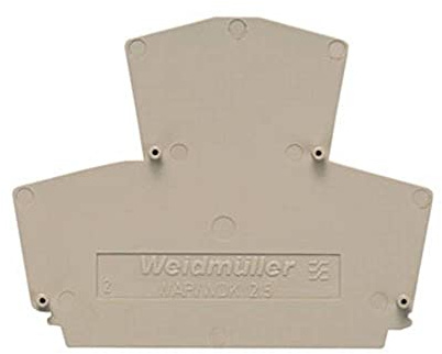 Weidmüller 1059100000-20 Abschlussplatte 20 St.