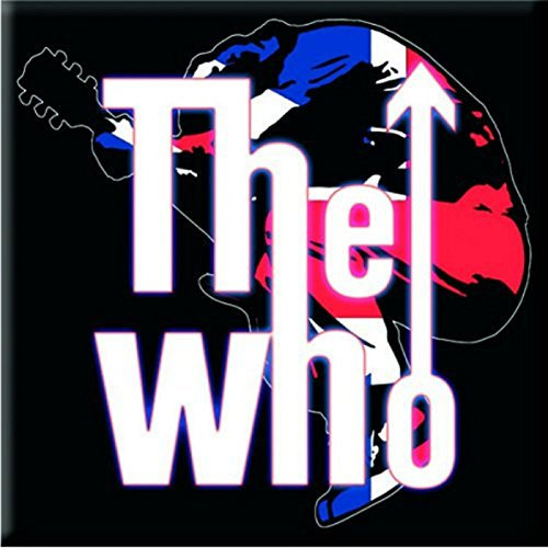 The Who Kühlschrankmagnet Leap band Logo Nue offiziell 76mm x 76mm One Size
