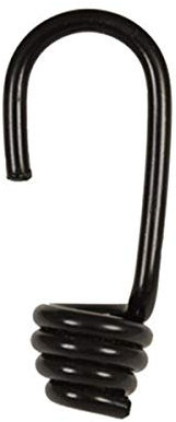 10 spiral hooks for 9 and 10 mm expander ropes coated with plastic; expander ropes; spiral hook; hook; plastic ball; tensioning rubber; expander rubber; rubber rope; rope tensioner; expander rubber