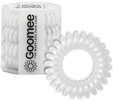 Goomee Original The Markless Hair Loop (Box of 4) Pearly White 4 Pc