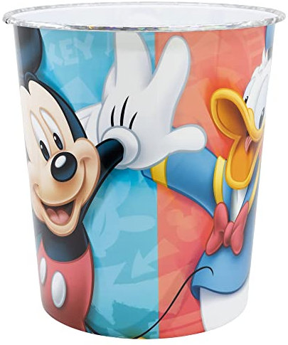 Papelera de plástico de Mickey Mouse