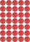 Frohe Weihnachten - Aufkleber für Weihnachten 35 Stück - rot Vintage - Labels - Stickers - Weihnachtskalender - Weihnachten - Advent - rund - zum Aufkleben für Geschenke oder Karten