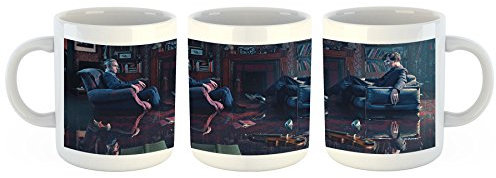 Sherlock Holmes - Dr. John Watson (Benedict Cumberbatch, Martin Freeman) - Tasse mit Motiv bedruckt, 300ml C-Henkel. Tolles Geschenk für Büro, Küche, Geburtstag, Ihre neue Lieblingstasse zum Frühstück