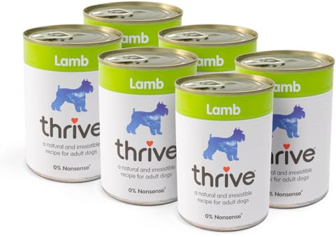 Thrive dog food - Lamb 395g (Pack of 6)