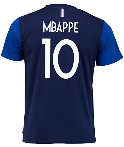 Equipe de France de Football T-Shirt FFF - Kylian MBAPPE - Collection Officielle Taille Homme XL