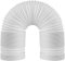 Btstil Extensión de manguera de aire acondicionado, manguera de salida universal de 150 mm de diámetro, manguera flexible de PVC para aire acondicionado, secadora y campana extractora (300 cm)