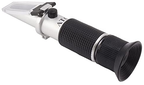 Fdit Frostschutz Refraktometer, Gefrierpunkt Detektor Propylenglykol Handheld Tester mit ATC Funktion Car