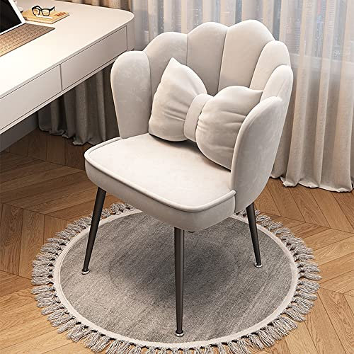 Bürostuhl aus Samt, moderner niedlicher Schreibtischstuhl, ergonomischer Computer-Schreibtisch-Sessel Verstellbarer Drehstuhl für Wohnzimmer, Schlafzimmer, Arbeitszimmer, Waschtisch