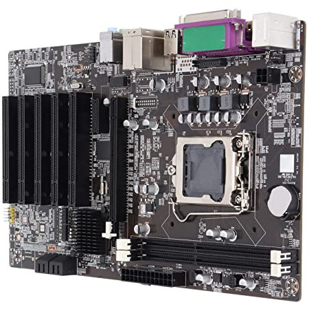 Bewinner Motherboard PCI PCIE 1X Schnittstellen VGA Extension Pins Speichertyp DDR3 1600/1333/1066 MHz Computerzubehör für Core 2nd für Core 3rd Generation