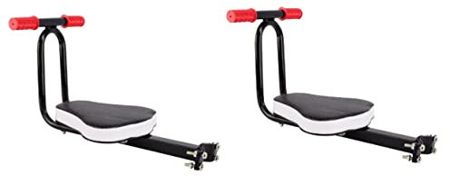 Toddmomy 2 STK Fahrradsitz Vorne Babytragesitz Für Die Frontmontage Fahrrad Babytrage Fahrrad Gepäckträger Sitz Babytrage Vorne Hintere Babyschale Fahrrad Hinterer Rahmen Kind Mountainbike