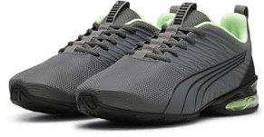 PUMA Unisex Adults Voltaic EVO Light Road Running Shoe, COOL Dark Gray-Fizzy Lime, 42 EU