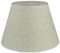 Sinta 30cm/12 Lampenschirme Stoff Moderne Ersatz Lichtschirm Lampenschrim E14/E27 Ersatzschirm klein für Kerze Kristall Kronleuchter Candle Light Wand Licht Tischleuchte,Linen